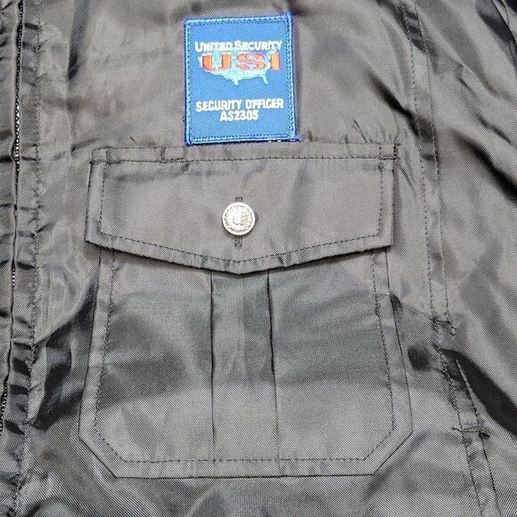 Tact Squad USA Security Officer Coat Size Small - Picture 11 of 13
